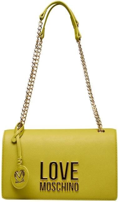 Love Moschino Crossbody tassen met magnetische sluiting Yellow Dames - Foto 3
