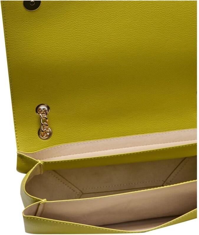 Love Moschino Crossbody tassen met magnetische sluiting Yellow Dames