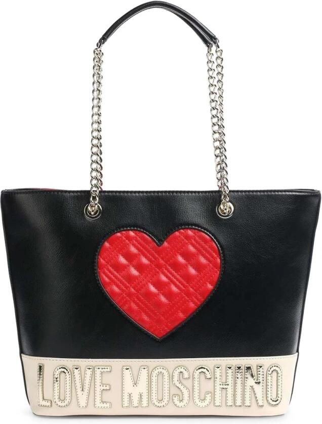 Love Moschino Gewatteerde Tote Tas voor Vrouwen Black Dames - Foto 2