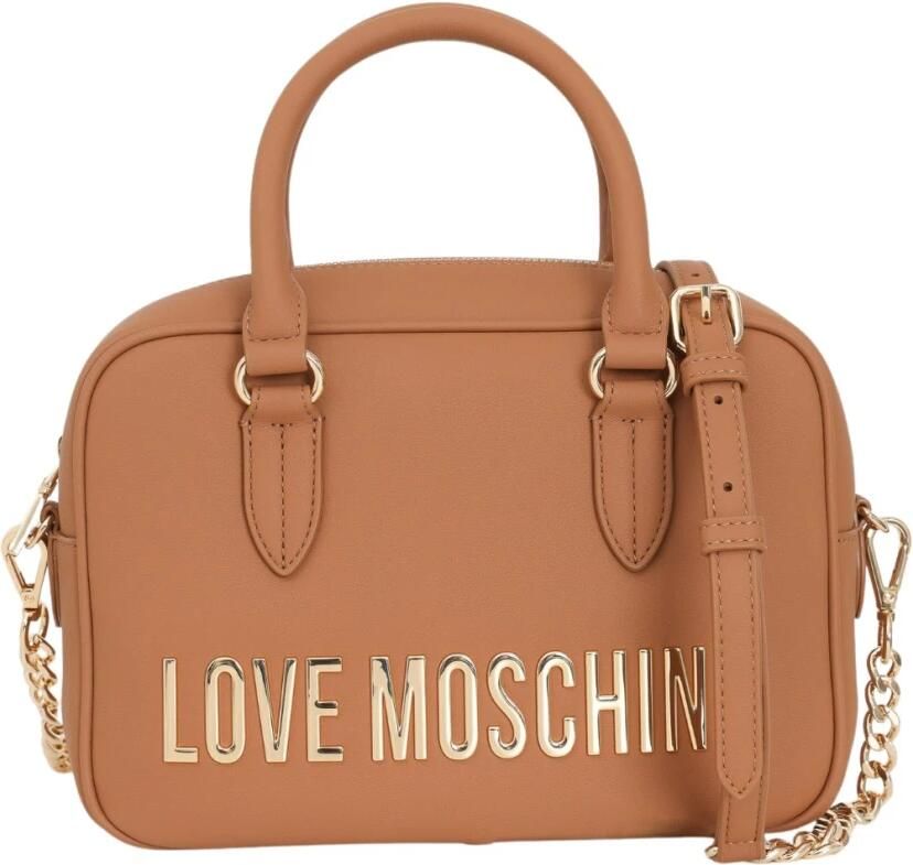 Love Moschino Grijze PU Tas Brown Dames - Foto 3