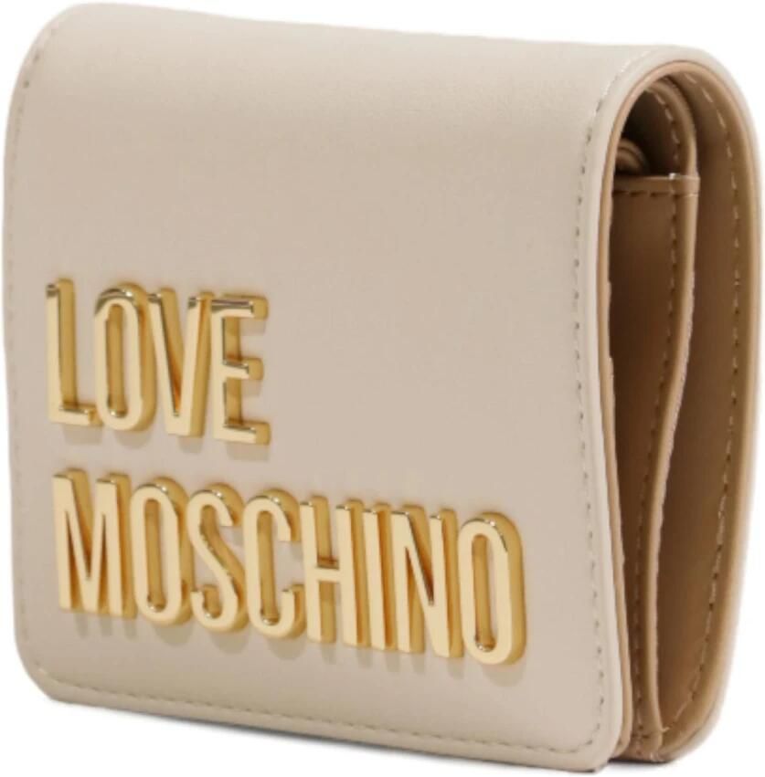 Love Moschino Portemonnee Polyethyleen kleine portemonnee met compact ontwerp