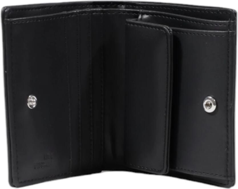 Love Moschino Zwarte Kleine Portemonnee Lente Zomer Collectie Black Dames - Foto 3