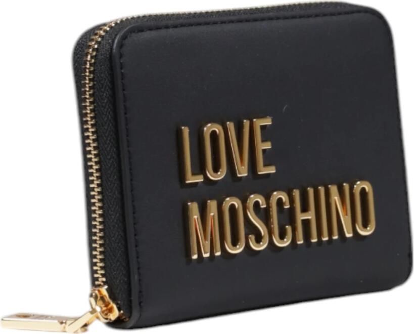 Love Moschino Kleine Damesportemonnee Lente Zomer Collectie Black Dames