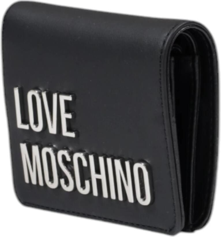 Love Moschino Grijze Polyethyleen Portemonnee Lente Zomer Collectie Gray Dames - Foto 8