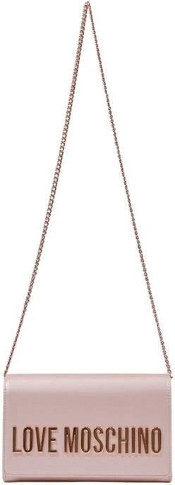 Love Moschino Kleurrijke Polyethyleen Handtas Lente Zomer Collectie Pink Dames - Foto 2