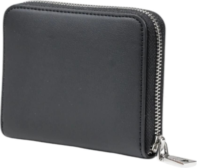 Love Moschino Zwarte Zip-Around Portemonnee met Ritssluiting Black Dames - Foto 2