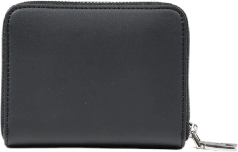 Love Moschino Zwarte Zip-Around Portemonnee met Ritssluiting Black Dames - Foto 4