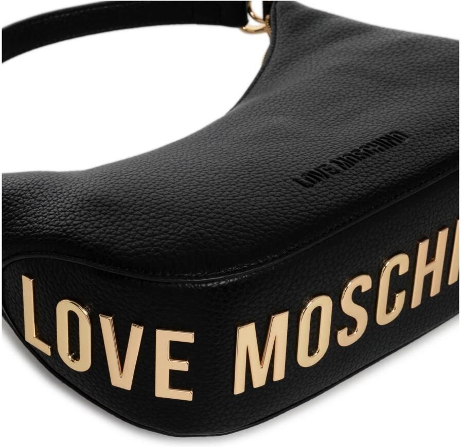 Love Moschino Handtas Pebble Leren Schoudertas JC4174PP0CKN000A
