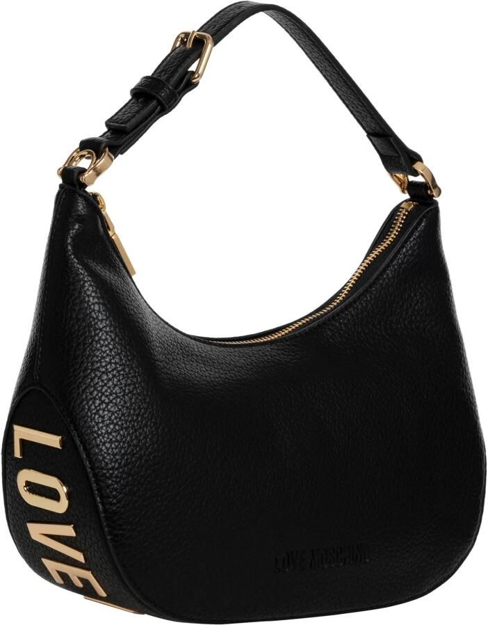 Love Moschino Handtas Pebble Leren Schoudertas JC4174PP0CKN000A - Foto 5