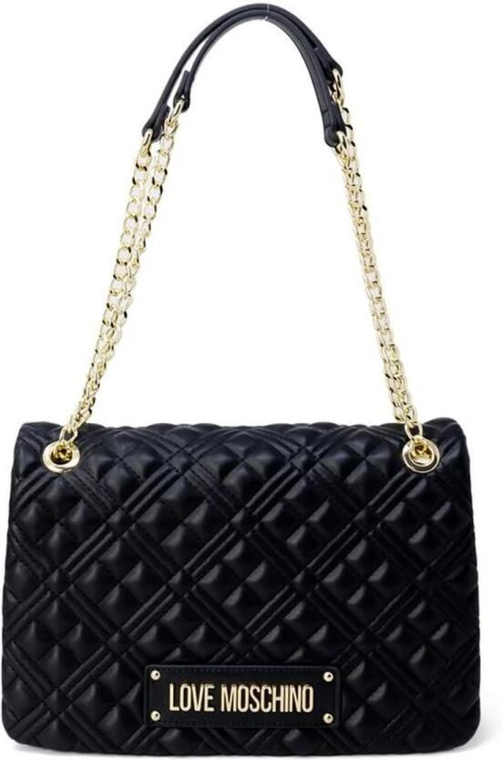 Love Moschino Crossbody bags Quilted Bag Schwarze Handtasche JC40 in zwart - Foto 5