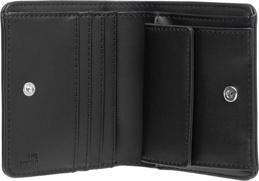 Love Moschino Grijze Polyethyleen Portemonnee Lente Zomer Collectie Gray Dames - Foto 7