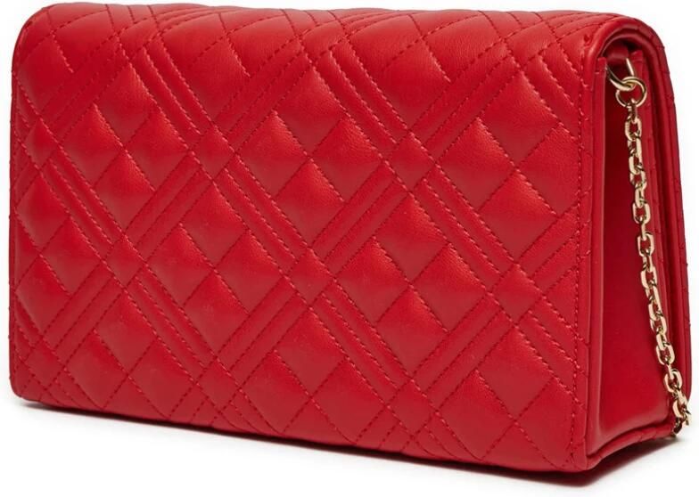 Love Moschino Rode Gewatteerde Schoudertas Red Dames - Foto 3