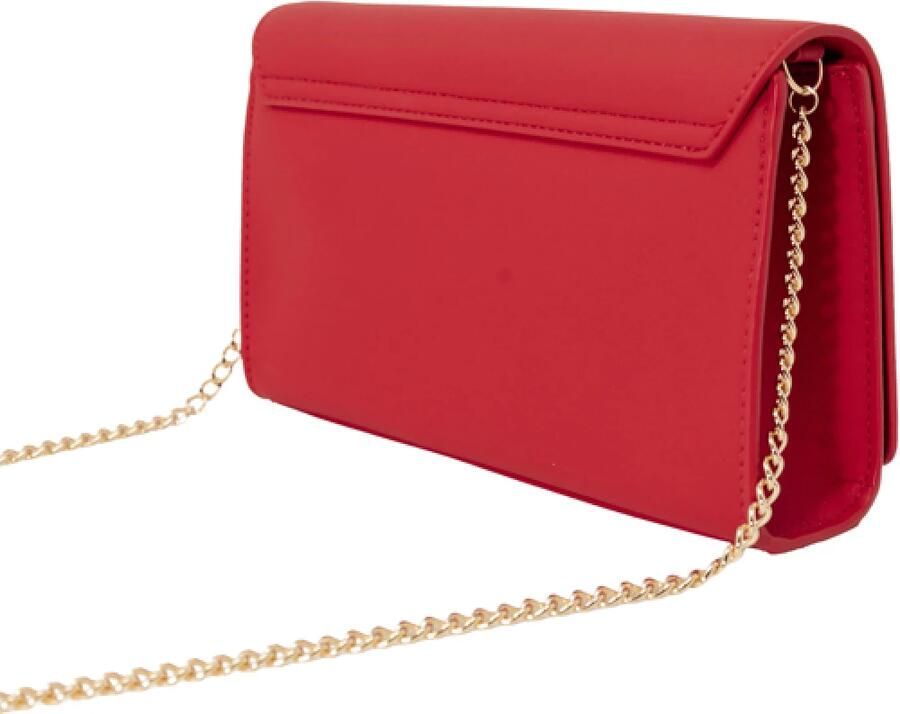 Love Moschino Faux Leather Handtas Lente Zomer Collectie Red Dames