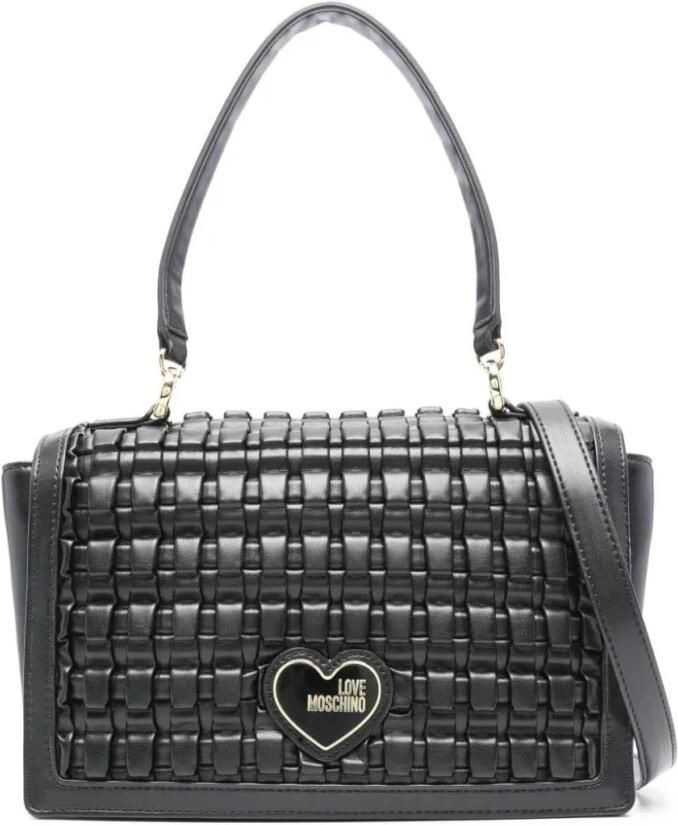 Love Moschino Zwarte Cross Body Tas Stijlvol en Ruim Black Dames - Foto 4