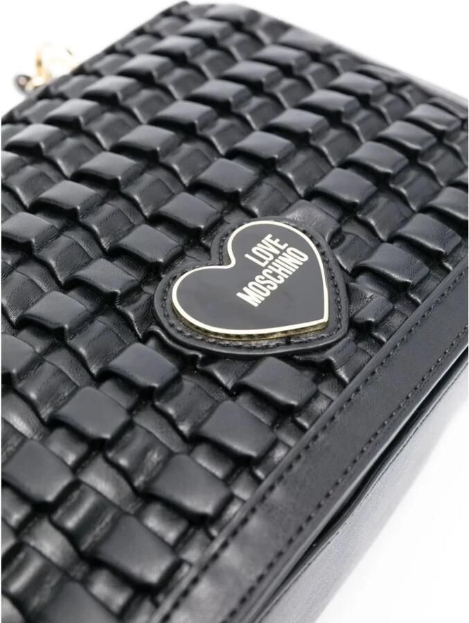 Love Moschino Zwarte Cross Body Tas Stijlvol en Ruim Black Dames - Foto 3