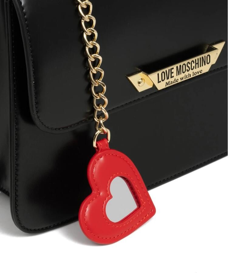 Love Moschino Moderne polyurethaan dameshandtas collectie Black Dames - Foto 2