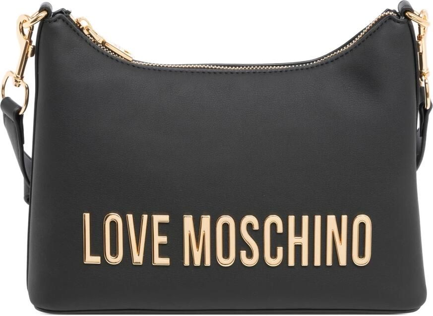 Love Moschino Polyethyleen Handtas Dames Middelgrote Tassen Collectie Black Dames - Foto 5
