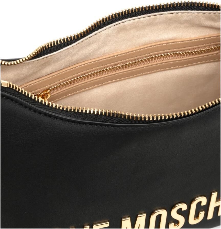 Love Moschino Polyethyleen Handtas Dames Middelgrote Tassen Collectie Black Dames - Foto 2