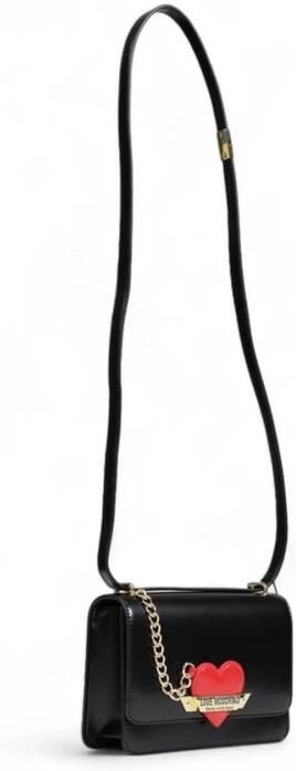 Love Moschino Stijlvolle Polyethyleen Handtas Dames Collectie Black Dames - Foto 2