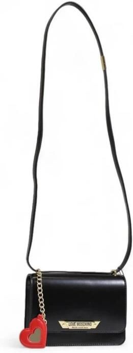 Love Moschino Stijlvolle Polyethyleen Handtas Dames Collectie Black Dames - Foto 3