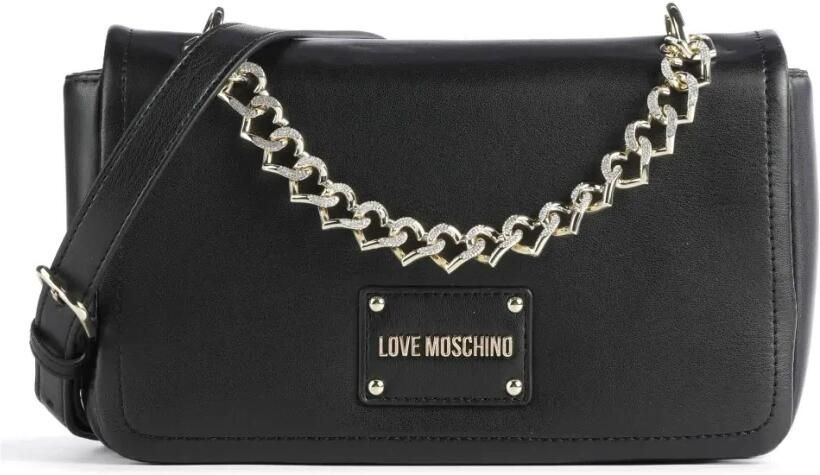 Love Moschino Stijlvolle PU Tas Black Dames