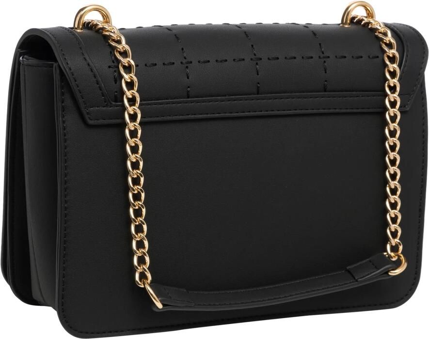 Love Moschino Gestructureerde polyurethaan handtas voor vrouwen Black Dames - Foto 2