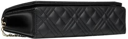 Love Moschino Zwarte Crossbody Tas met Ketting Sluiting Black Dames - Foto 8