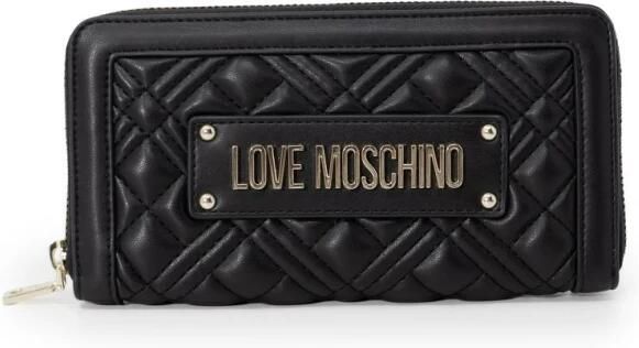 Love Moschino Gewatteerde Portemonnee Lente Zomer Collectie Black Dames - Foto 3