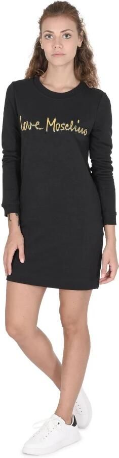 Love Moschino T-shirt Sweatshirtjurk met lange mouwen - Foto 3