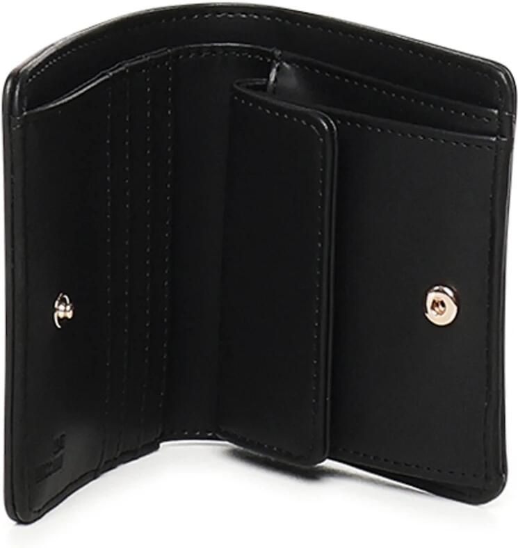 Love Moschino Stijlvolle Portemonnee met Meerdere Compartimenten Black Dames - Foto 4