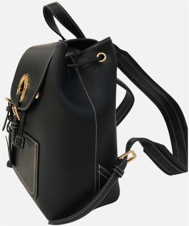 Love Moschino Zwarte ruime rugzak met verstelbare bandjes Black Dames - Foto 3