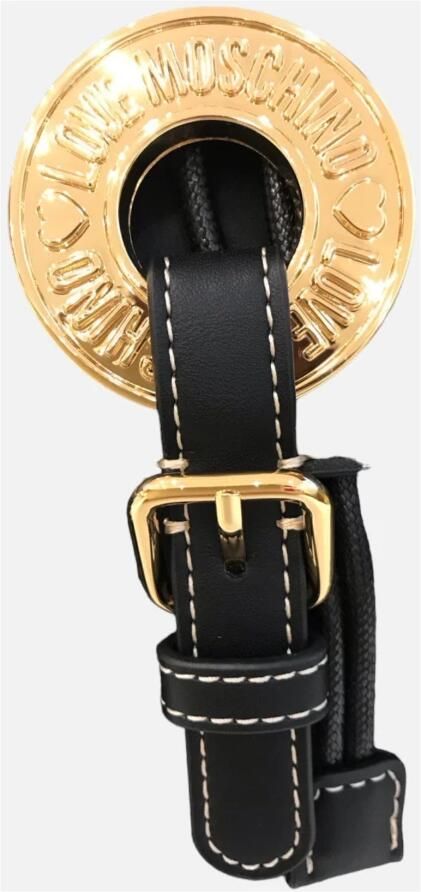 Love Moschino Zwarte ruime rugzak met verstelbare bandjes Black Dames - Foto 4
