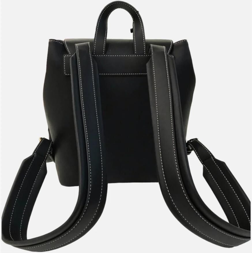 Love Moschino Zwarte ruime rugzak met verstelbare bandjes Black Dames - Foto 2