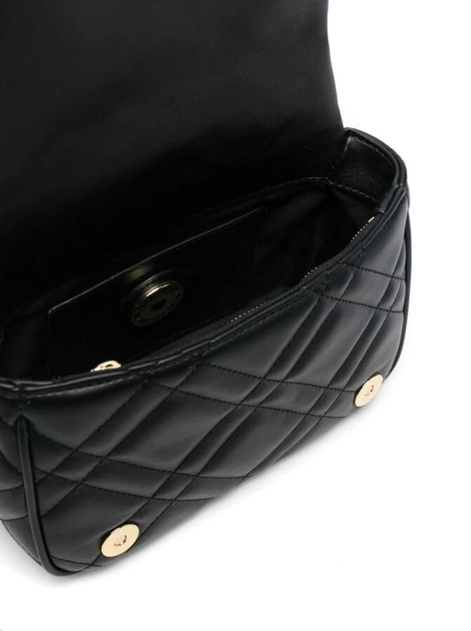 Love Moschino Hobo bags Quilted Shoulder Bag With Heart Embellishments in zwart - Foto 5