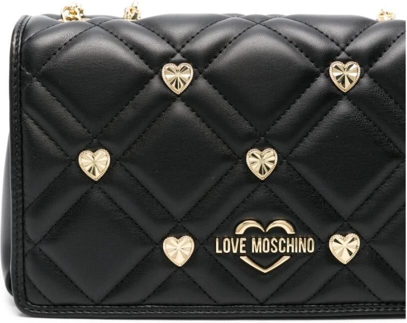 Love Moschino Lente Zomer Dames Middelgrote Tassen Collectie Black Dames - Foto 3