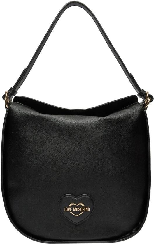 Love Moschino Zwarte Schoudertas Synthetisch Leer Black Dames