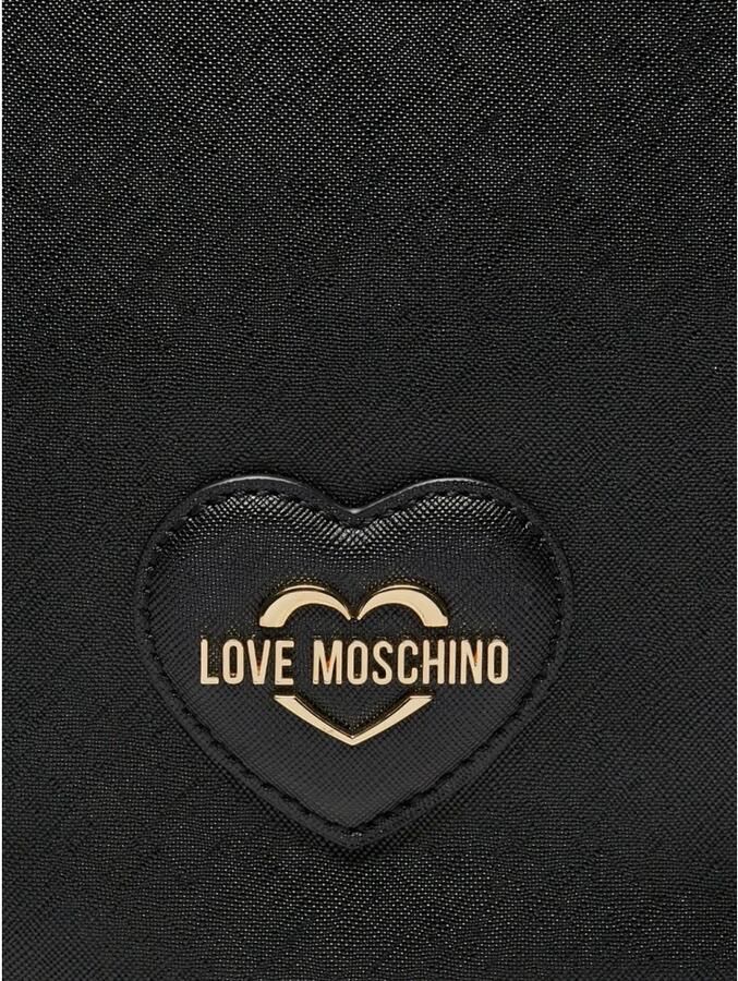 Love Moschino Zwarte Schoudertas Synthetisch Leer Black Dames - Foto 2
