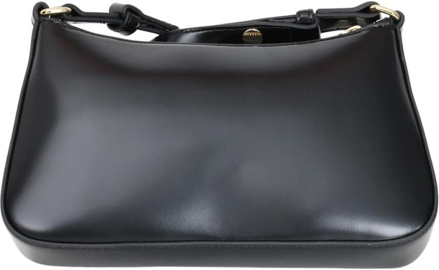 Love Moschino Zwarte schoudertas voor dames met rode hartbedel Black Dames - Foto 5