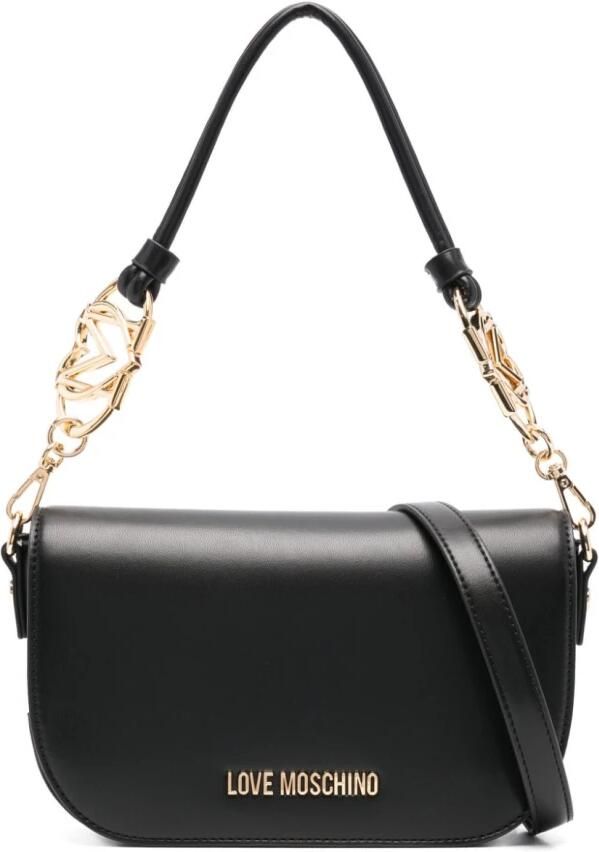 Love Moschino Zwarte schoudertas voor vrouwen Black Dames - Foto 4