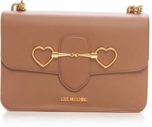 Love Moschino Medium rectangular bag Beige Dames