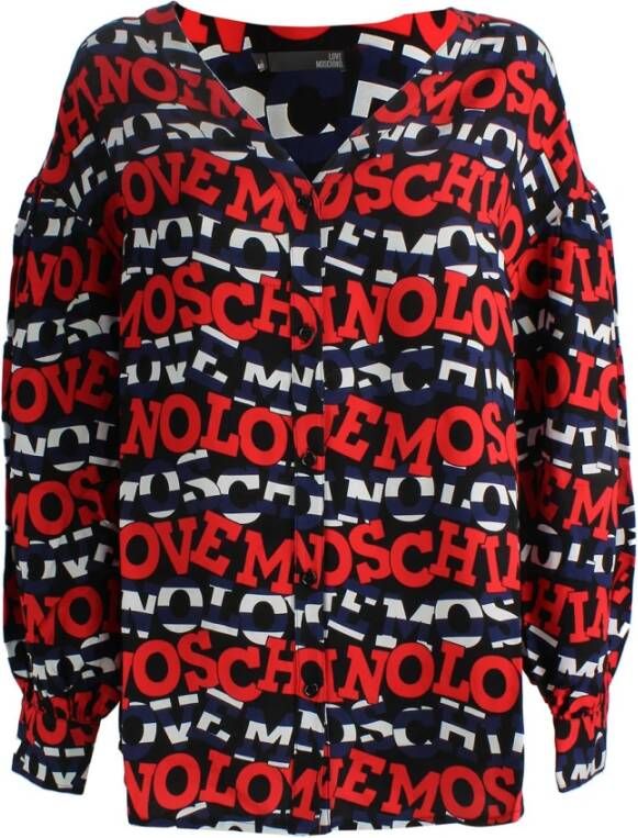 Love Moschino MultiColour Shirts van Meerkleurig Dames