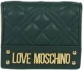 Love Moschino Portefeuillekaarthouders Groen Dames