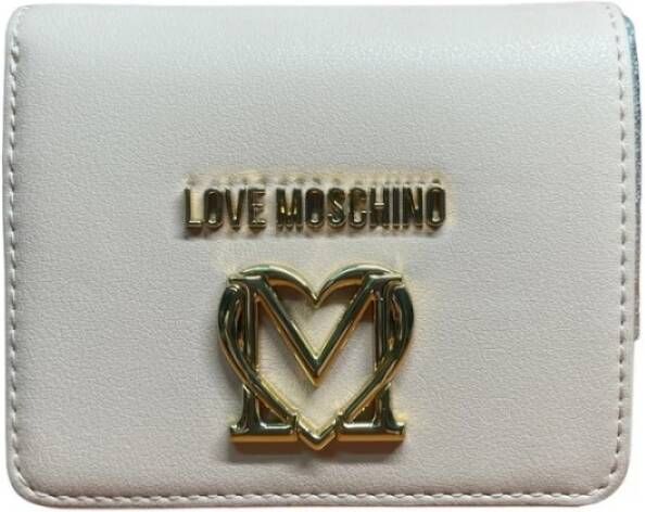 Love Moschino Portefeuilles Kaarthouders Wit Dames