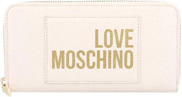 Love Moschino Portemonnee kaarthouder Beige Dames