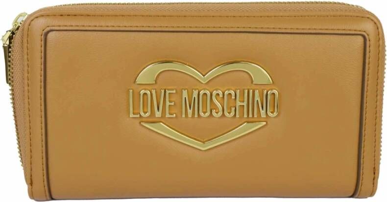 Love Moschino Portemonnee kaarthouder Beige Dames