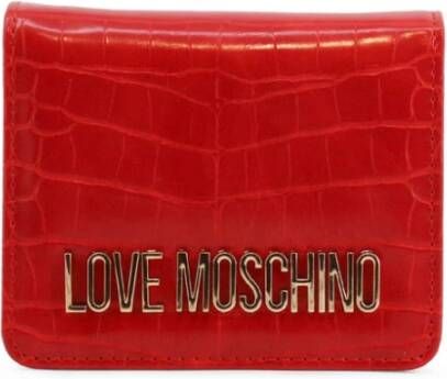 Love Moschino Jc5625Pp1Flf0 -portemonnee Rood Dames