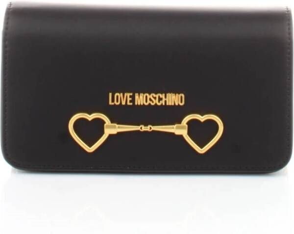 Love Moschino Portemonnee kaarthouder Zwart Dames