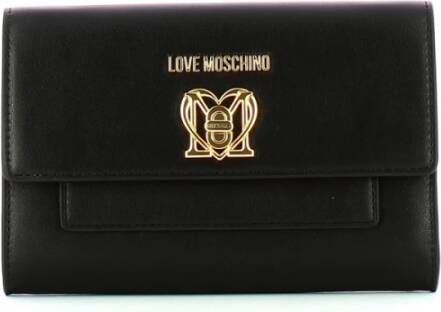 Love Moschino Portemonnee kaarthouder Zwart Dames
