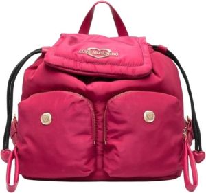 Love Moschino puffed backpack Roze Dames