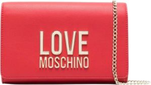 Love Moschino rosso crossbody Roze Dames
